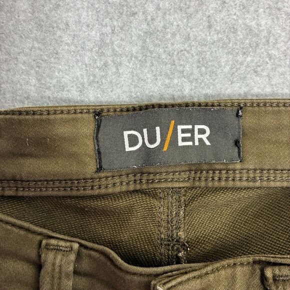 DUER N2X Relaxed Taper Pants Men’s Brown Performance Stretch Denim Size 30x32 - Picture 4 of 8